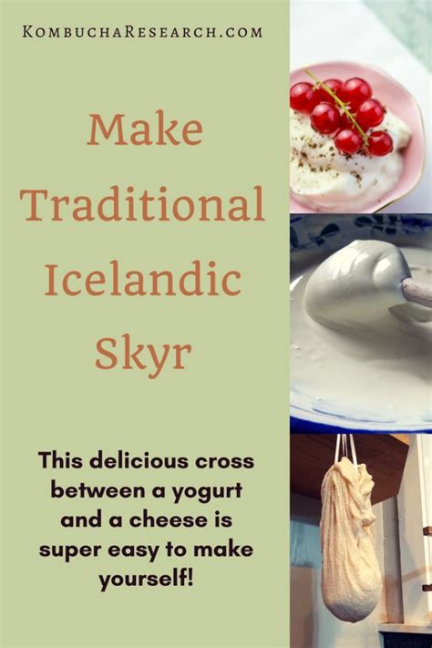 How to make delicious and easy Icelandic Skyr | Fermentation recipes, Skyr recipe, Yogurt recipes