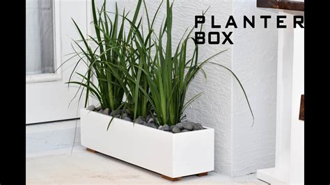 Diy Wood Box Planter | woodworking hand tools canada