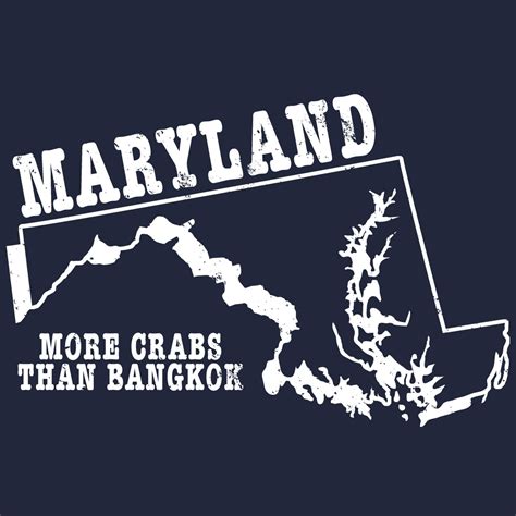 Maryland state motto tee MD slogan shirt funny crabs tee shirt