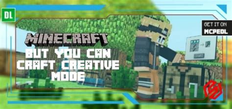 Minecraft but you can craft creative mode challenge mod for mcpe and ...