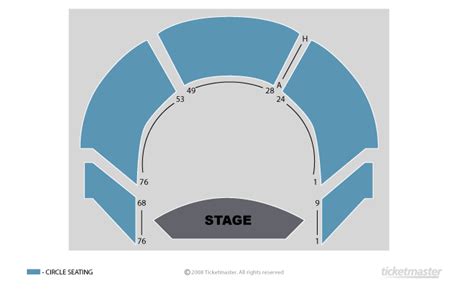 Brighton Dome Seating Plan With Seat Numbers