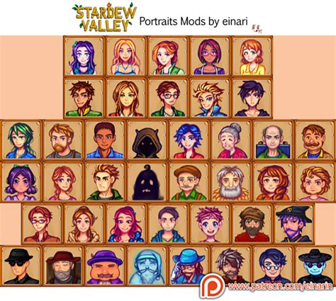 Best Stardew Valley Portrait Mods To Check Out (All Free) – FandomSpot