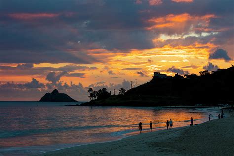 Sunrise, Kailua Beach, Kailua, Oahu Photograph by Douglas Peebles