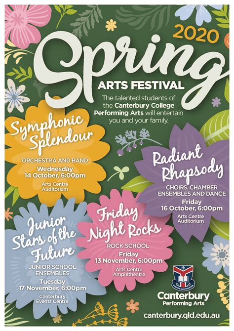 Spring Arts Festival - Canterbury College