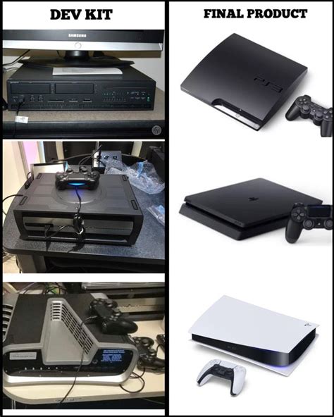 O devkit PlayStation 5 e os projetos finais do console da próxima geração são revolucionários em ...