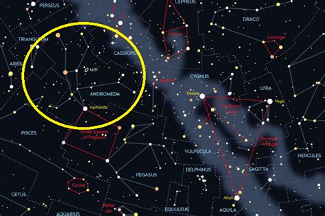 Andromeda Constellation: Stars, Story, and More - The Planets