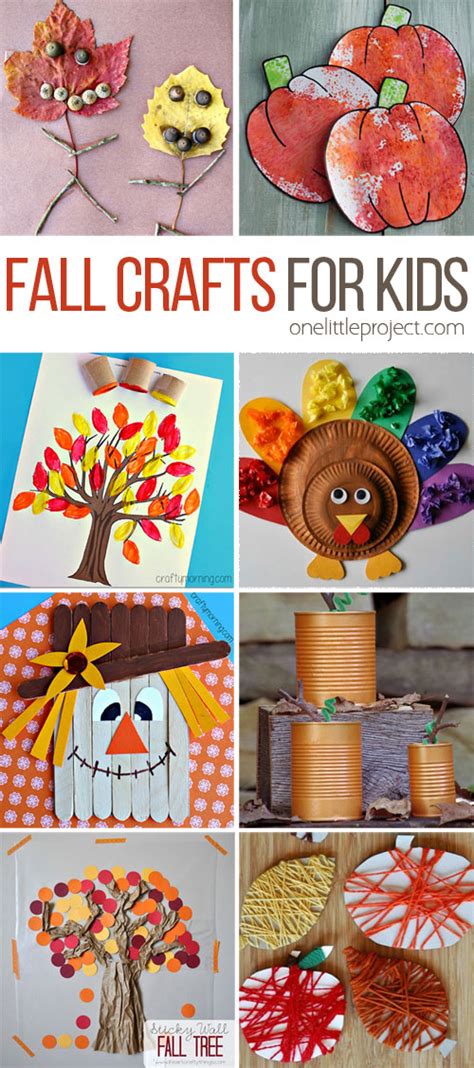 48 Awesome Fall Crafts for Kids