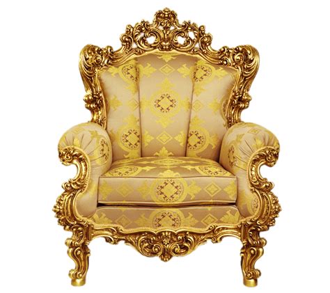 Wide Golden Throne transparent PNG - StickPNG