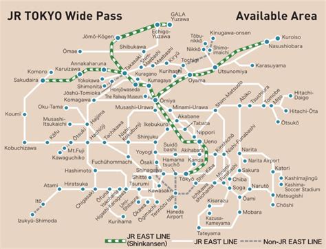 JR Tokyo Wide Pass: What it Covers, Cost, & How to Use