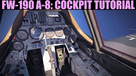 FW-190 A-8: Cockpit Familiarization Tutorial | DCS WORLD - YouTube