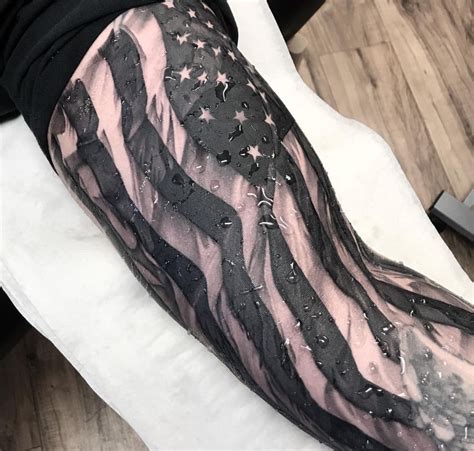 41+ Amazing American flag back tattoo ideas image HD