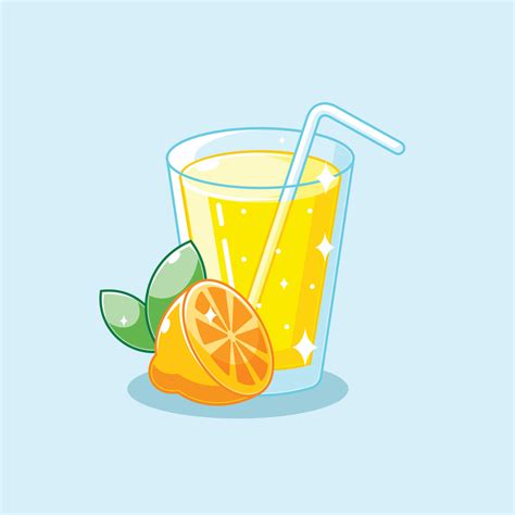 Cartoon lemonade in glass design 10819958 Vector Art at Vecteezy