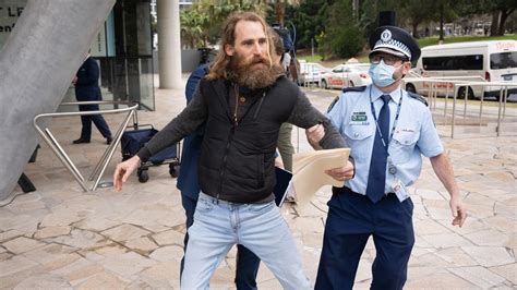 NSW lockdown press conference crashed by protester | news.com.au ...