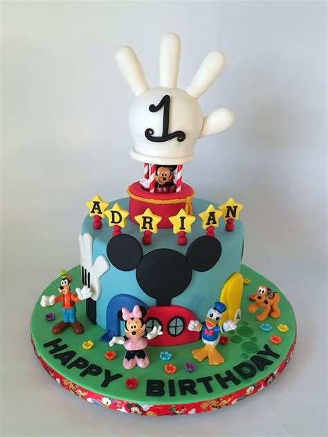 Mickey Mouse Clubhouse Birthday Cake Mickey S Favorit - vrogue.co