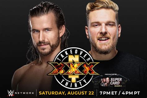 Adam Cole vs. Pat McAfee is happening at NXT TakeOver: XXX - Cageside Seats