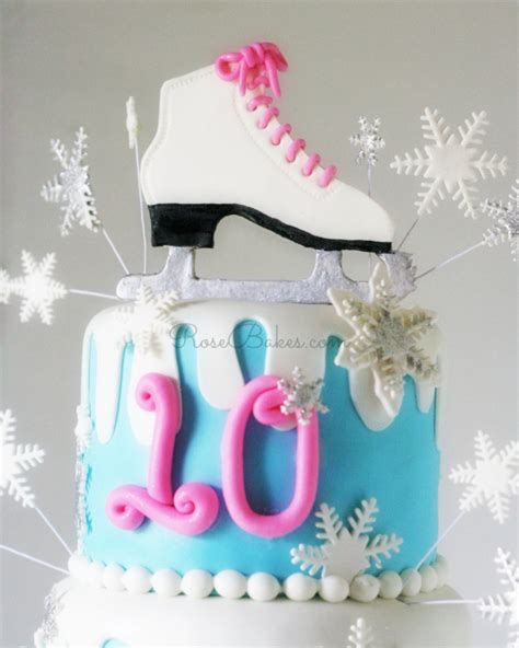 Ice Skating Cake - CakeCentral.com