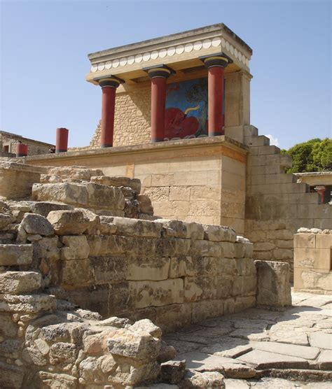 Palace Of Knossos Map