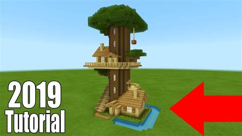 Minecraft Tutorial: How To Make A Ultimate Survival Tree house 2019 - YouTube