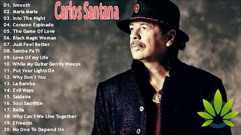 Carlos Santana Greatest Hits Full Album - Best Of Carlos Santana - YouTube