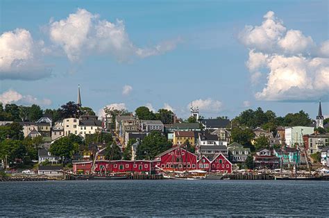 Old Town Lunenburg - Nova Scotia Photograph by Geoff Evans