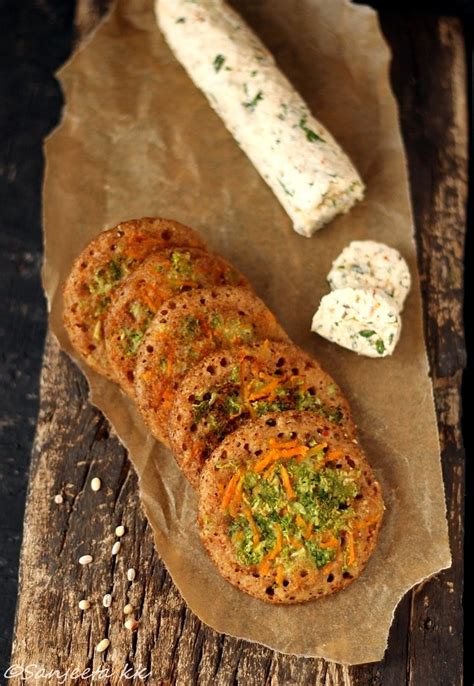 Monsoon Spice | Unveil the Magic of Spices...: Savory Multi Millet Pancakes with Garlic-Herb ...