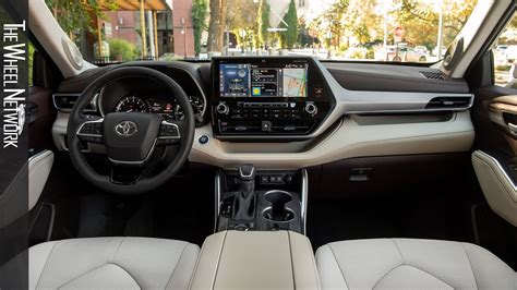 2020 Toyota Highlander Platinum AWD Interior | Harvest Beige - YouTube