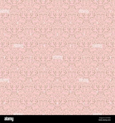 Luxury silver seamless pattern on light pink background. For wallpaper, wrapping, textile, web ...