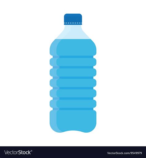 Bottle of water Royalty Free Vector Image - VectorStock