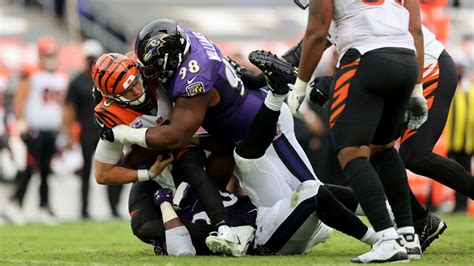 Cincinnati Bengals at Baltimore Ravens, October 11, 2020 Highlights Defense