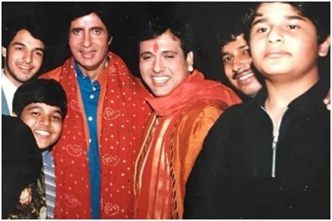 Krushna Abhishek Shares Old Pic with Govinda and Amitabh Bachchan