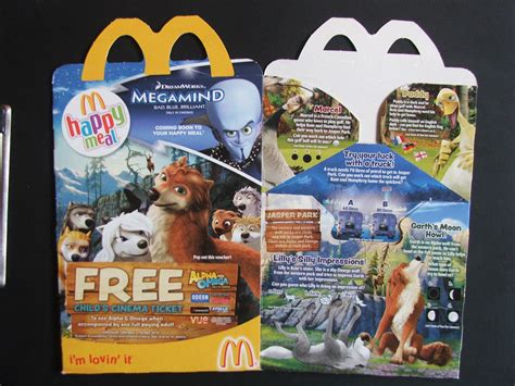 McDonald's Alpha & Omega Happy Meal Box - Alpha and Omega Photo ...