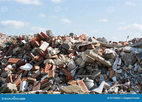 Building rubble stock photo. Image of building, environment - 91733062