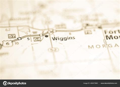 Wiggins Colorado Usa Map Stock Photo by ©aliceinwonderland2020 460473962