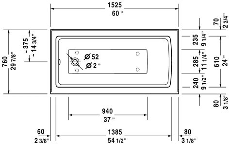 Bathtub Rough In Dimensions • Bathtub Ideas