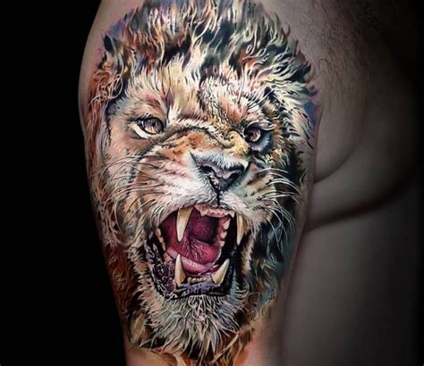 Top 80 Lion Tattoos