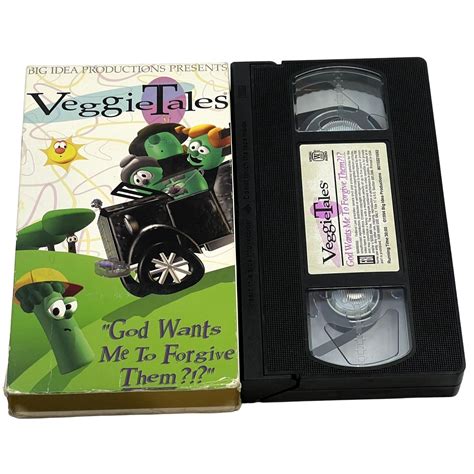 Veggietales God Wants Me To Forgive Them Vhs