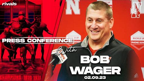 Nebraska Football: Tight ends coach Bob Wager press conference