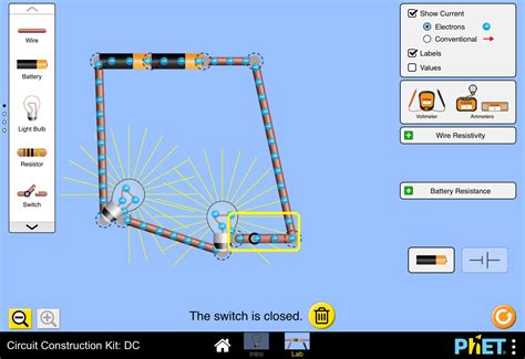 Circuit Construction Kit from PhET now works on iPads