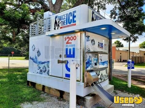 2019 Twice the Ice Machine | Kiosk Vends 20lb Bagged Ice Machine for ...