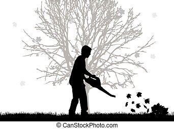 Leaf blower Clip Art Vector and Illustration. 685 Leaf blower clipart vector EPS images ...