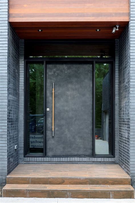 Custom Modern Pivot Door Installation in Atlanta