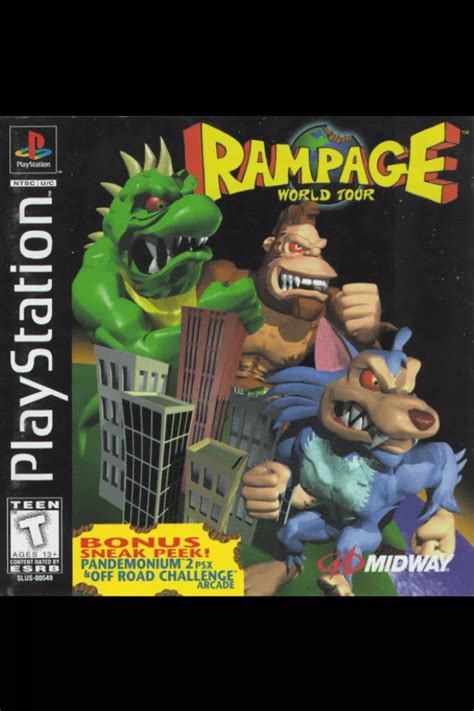 Rampage World Tour | Channel 3 | video game reviews, clubs, and events