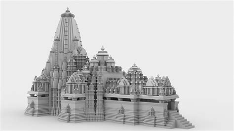 Kandariya Mahadev Temple 3D model | CGTrader