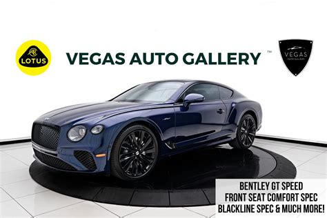 Used 2022 Bentley Continental GT Speed For Sale (Sold) | Lotus Cars Las Vegas Stock #V095234