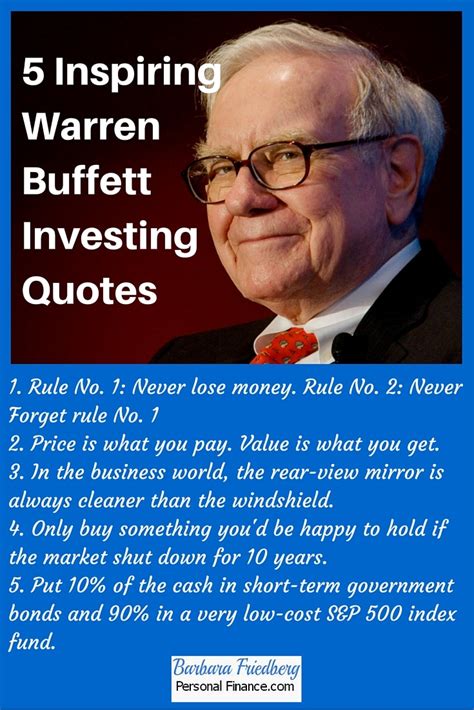 5 Inspiring Warren Buffett Investing Quotes