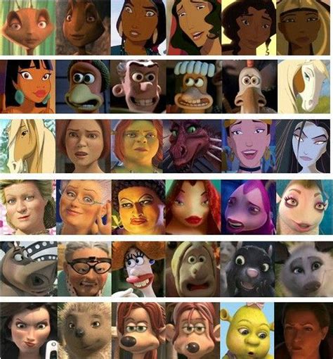 All Dreamworks female characters-Pic 1 | Animated movies characters, Girl cartoon characters ...