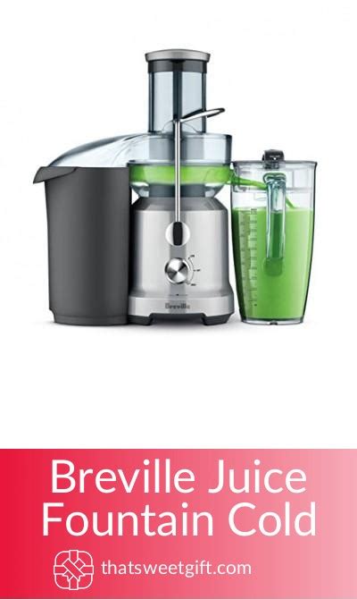 Breville Juice Fountain Cold: Health in a Glass | ThatSweetGift