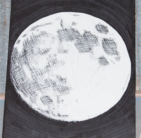 Moon Drawing by mikedurland on DeviantArt