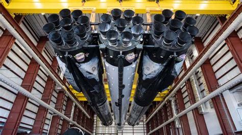 Falcon Heavy Rocket Readied for SpaceX’s Second Space Force Mission