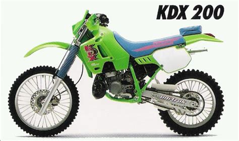 Kawasaki Kawasaki KDX200 - Moto.ZombDrive.COM